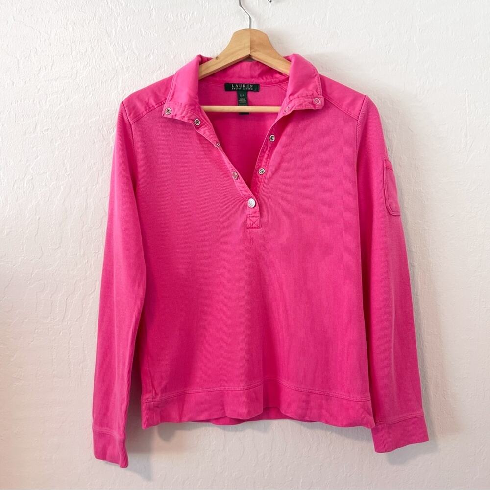 Ralph Lauren | Pink Y2K Longs Sleeve Top
